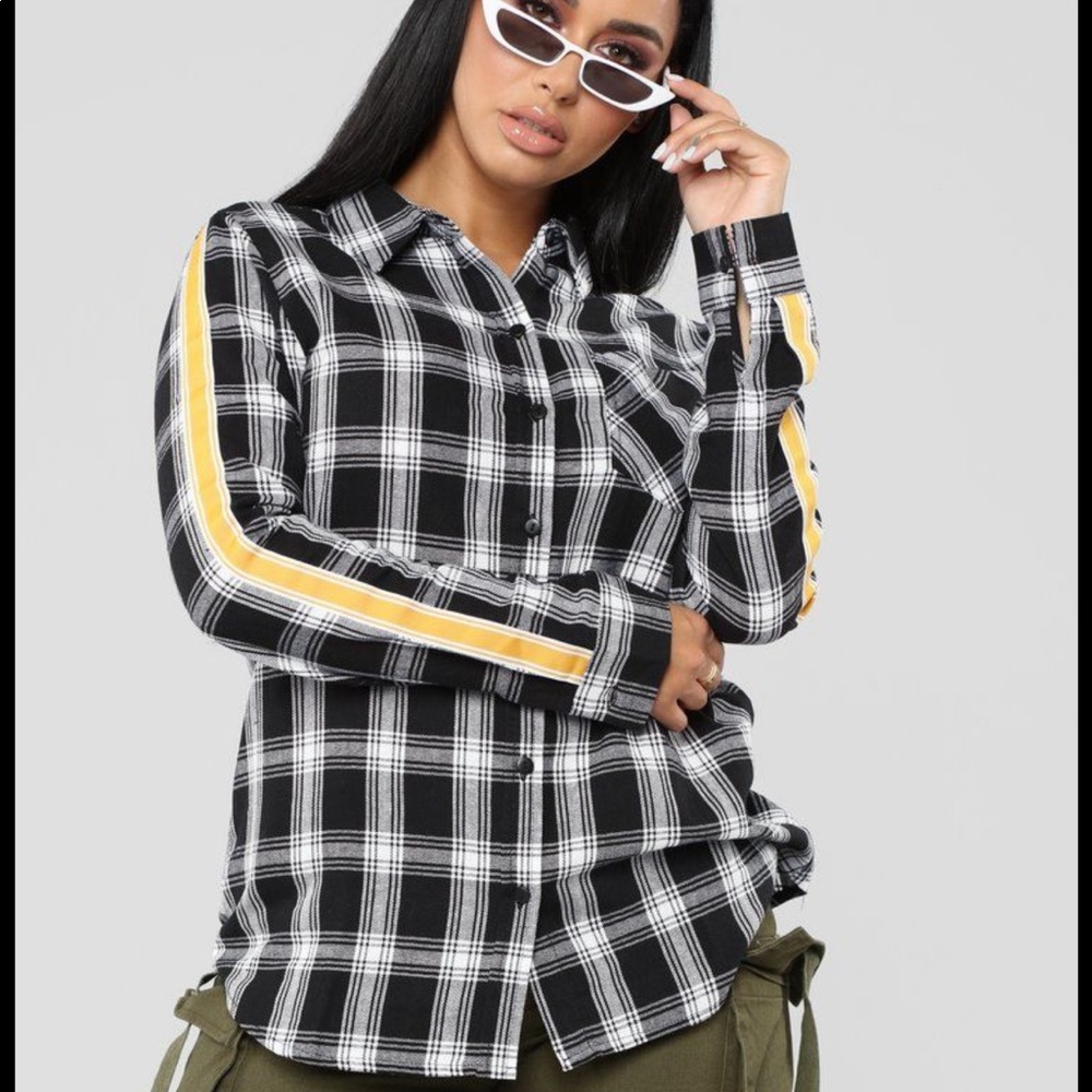 Black & white flannel